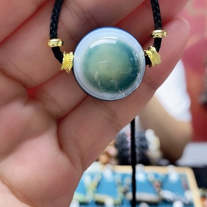 玛瑙/玉髓颈饰合金