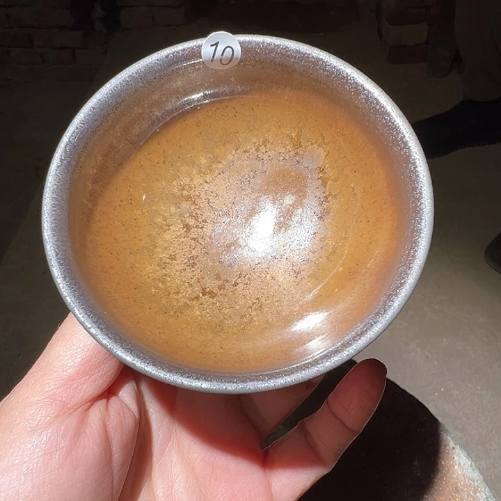 便携款瓷宋御柴烧精品主人杯