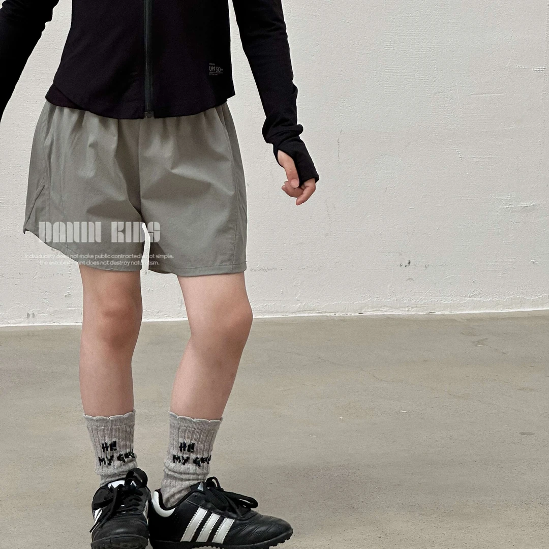 【嗒囜】女童25夏装百搭高级感小众透气耐穿裤子舒适运动休闲短裤