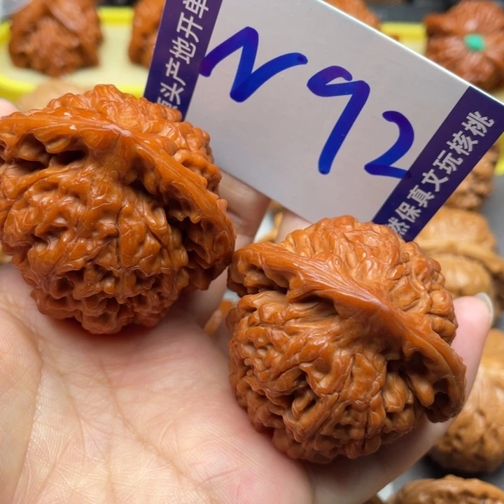 文玩核桃把件官帽48