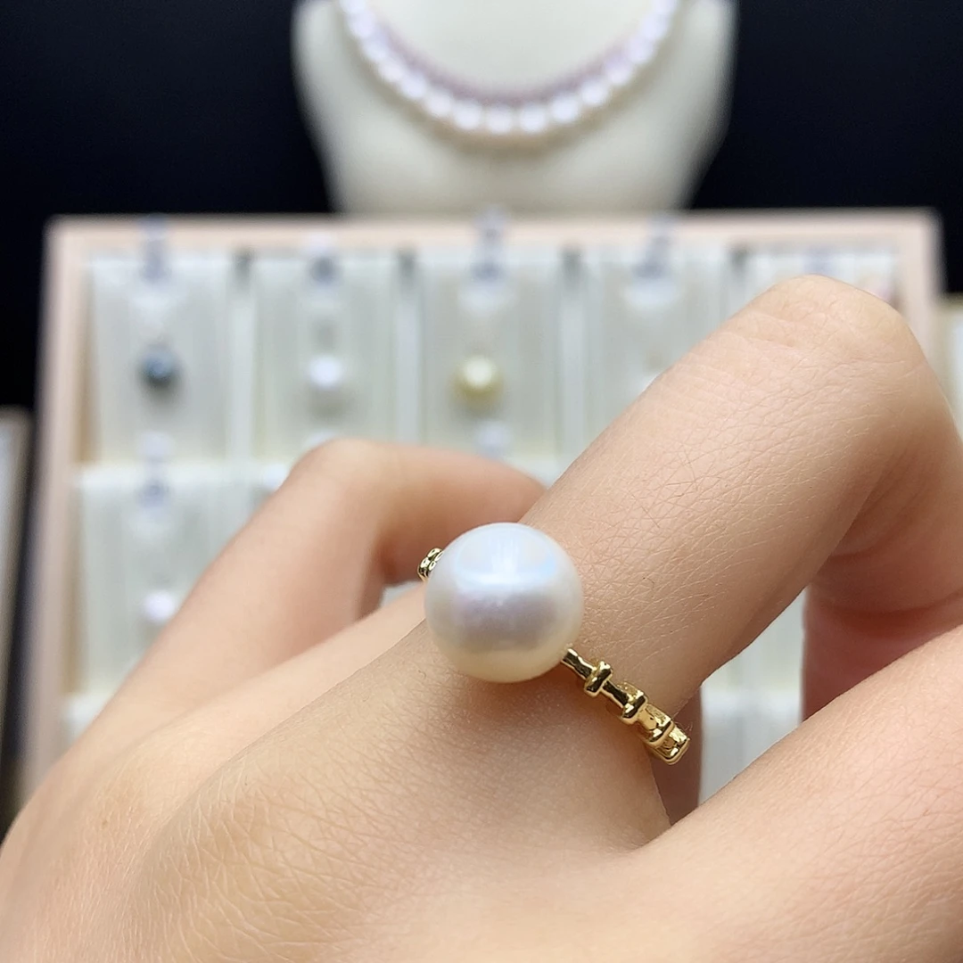 淡水珍珠颈饰合金