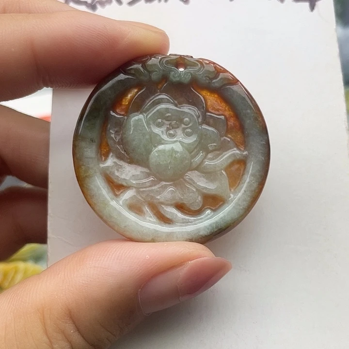 翡翠未镶嵌颈饰天然翡翠