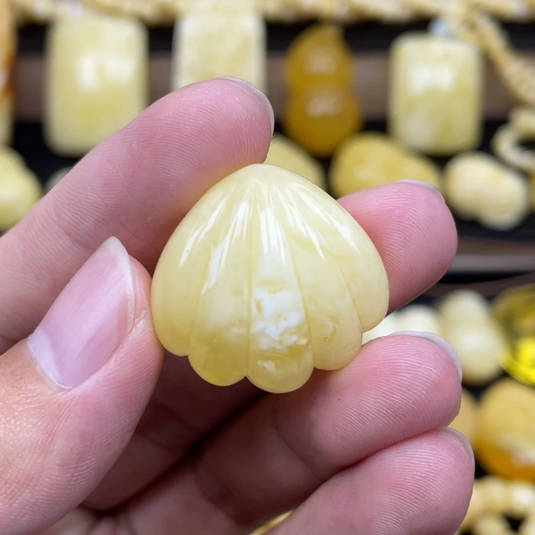 琥珀未镶嵌裸石琥珀蜜蜡