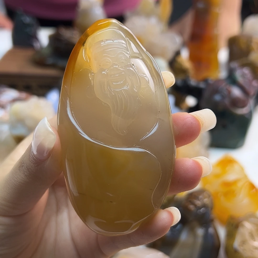 玛瑙/玉髓未镶嵌颈饰