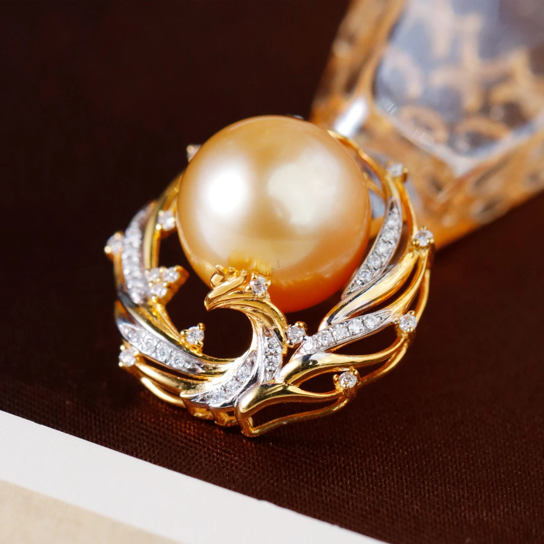 千金大小姐/有凤来仪金珠吊坠