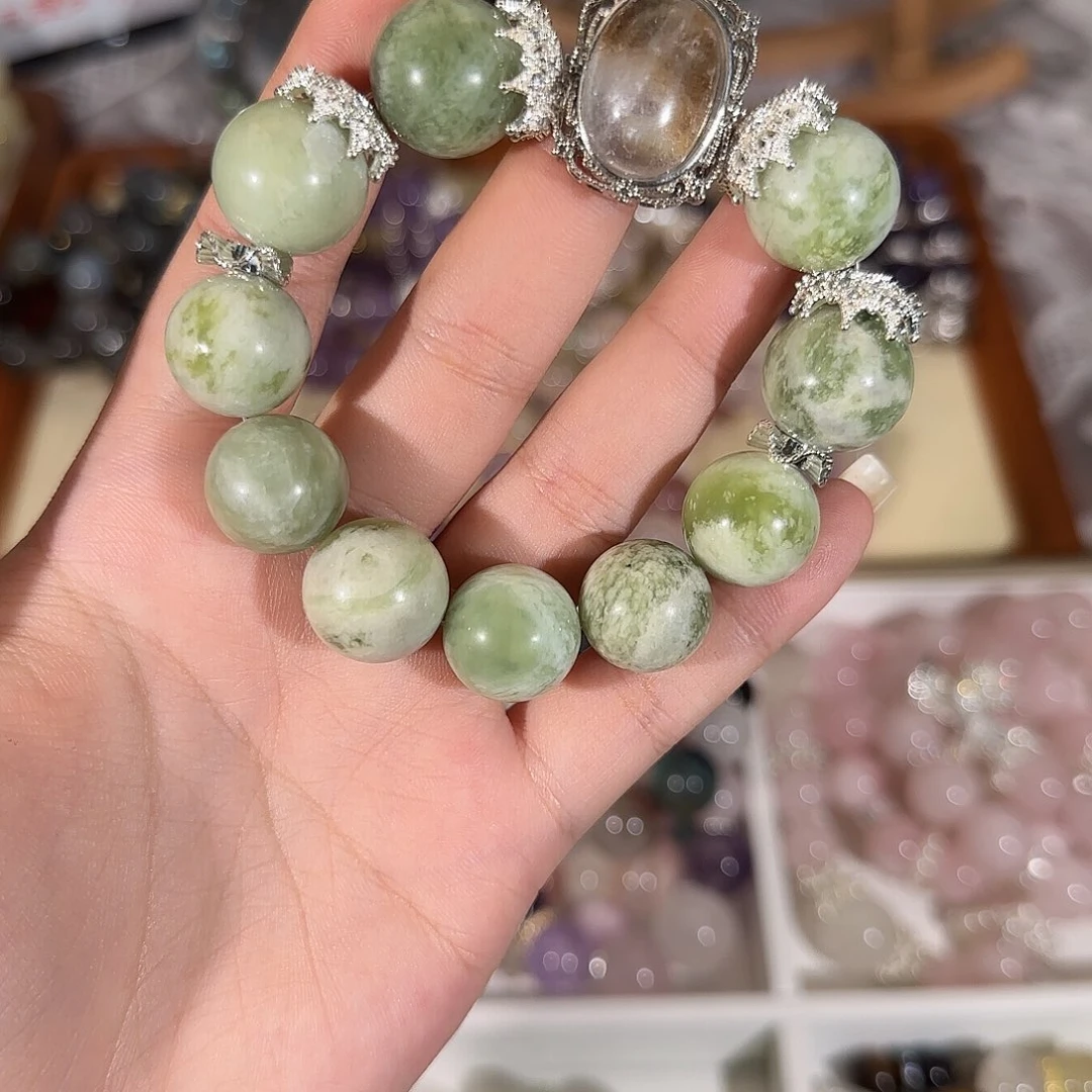 黄晶手链未镶嵌哈哈