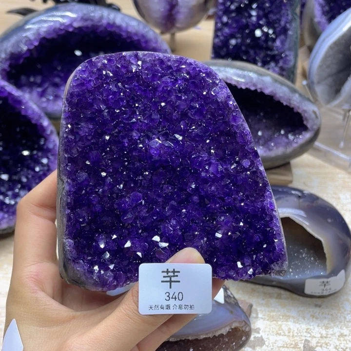 未镶嵌珠宝半成品紫晶