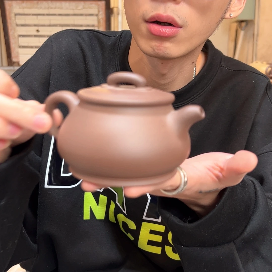 茶壶紫砂紫泥儒相全品