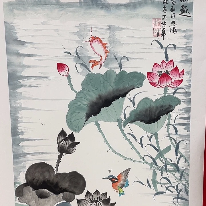 日新画作欣赏作品