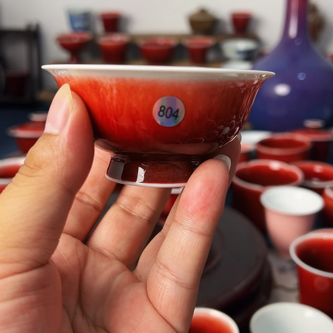 景德镇陶瓷原矿郎红茶具