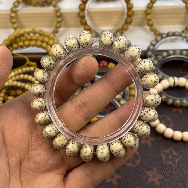 Y***心星月菩提手串苹果一线天