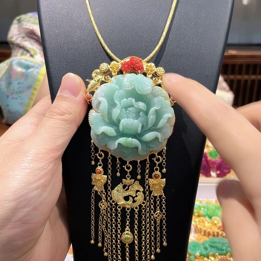 锦纶非金属吊坠项链