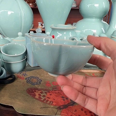 汝瓷花瓣主人杯福利