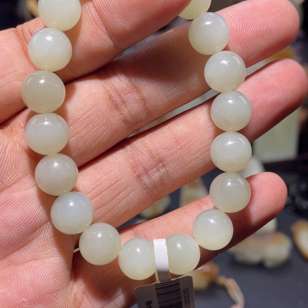 和田玉（糖玉）未镶嵌手链