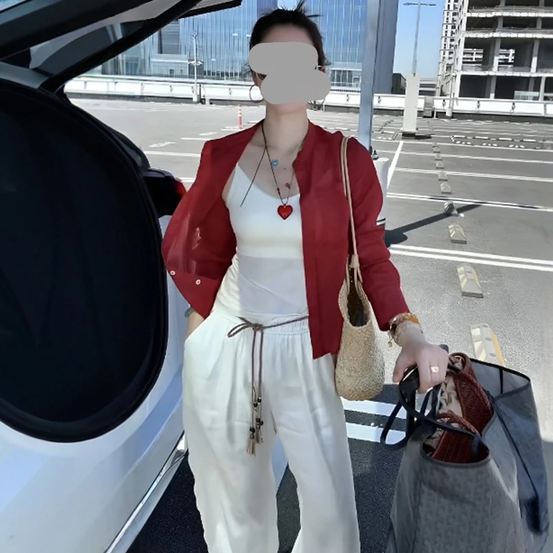 设计感小众长袖防晒衬衫女2025夏季新款时尚百搭减龄休闲开衫上衣