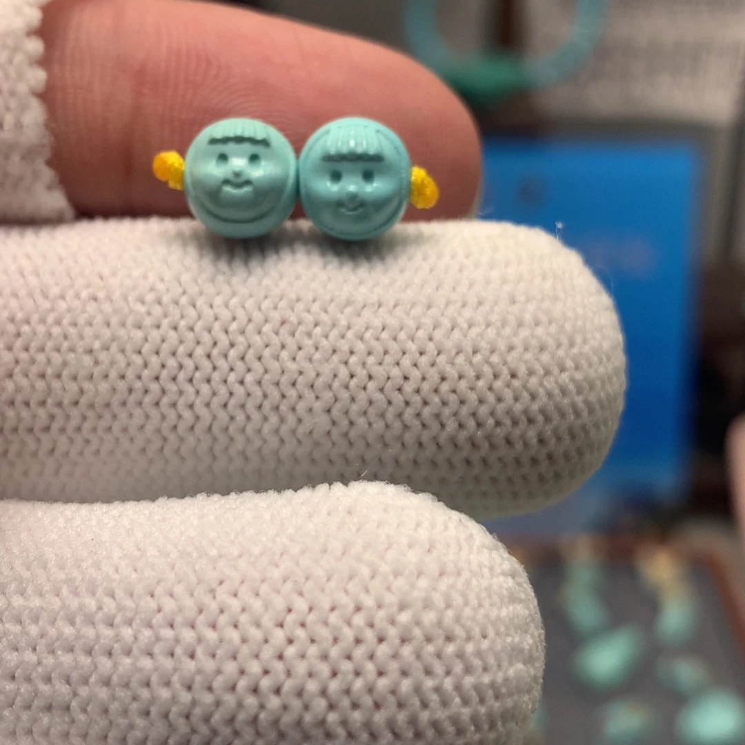 绿松石未镶嵌挂件