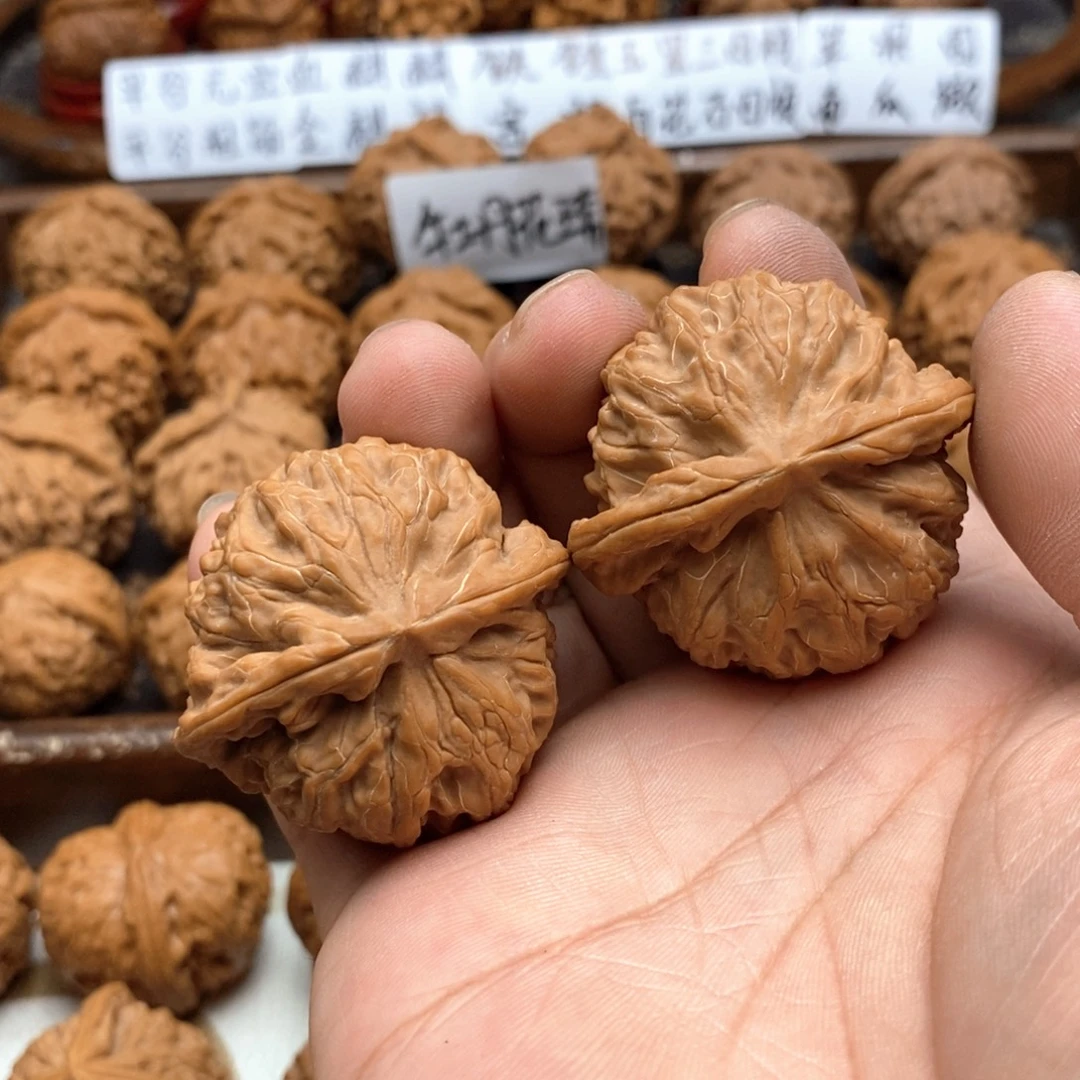 吊坠文玩核桃42尺 全品金麒麟 10