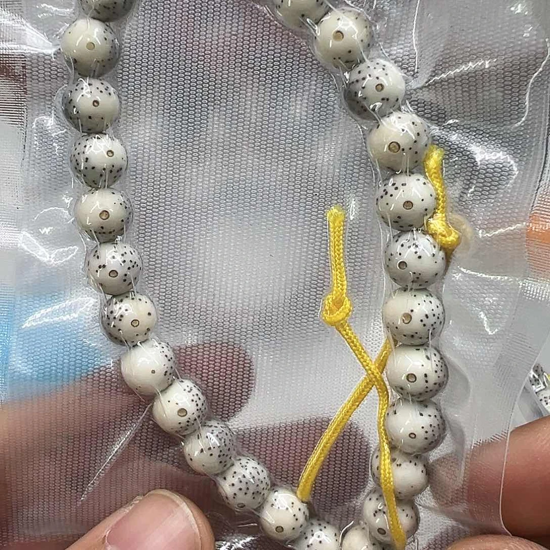 星月菩提手串46殿堂卡姿兰超大眼睛石玉星月菩提糖豆手持9