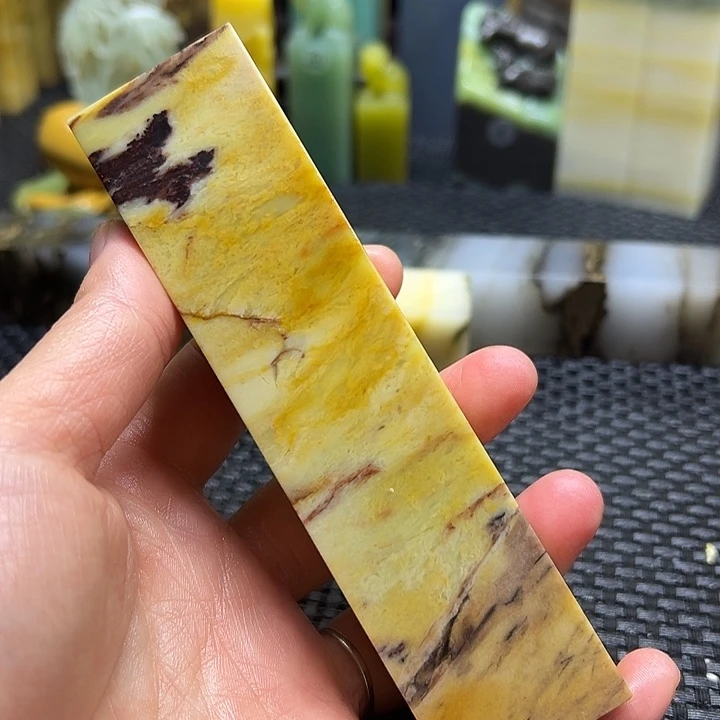 絜***天青田石印章石印章石