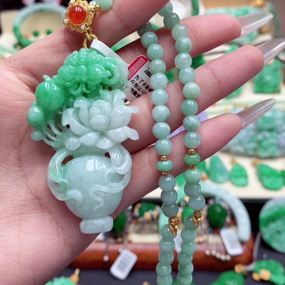 颈饰未镶嵌翡翠翡翠吊坠