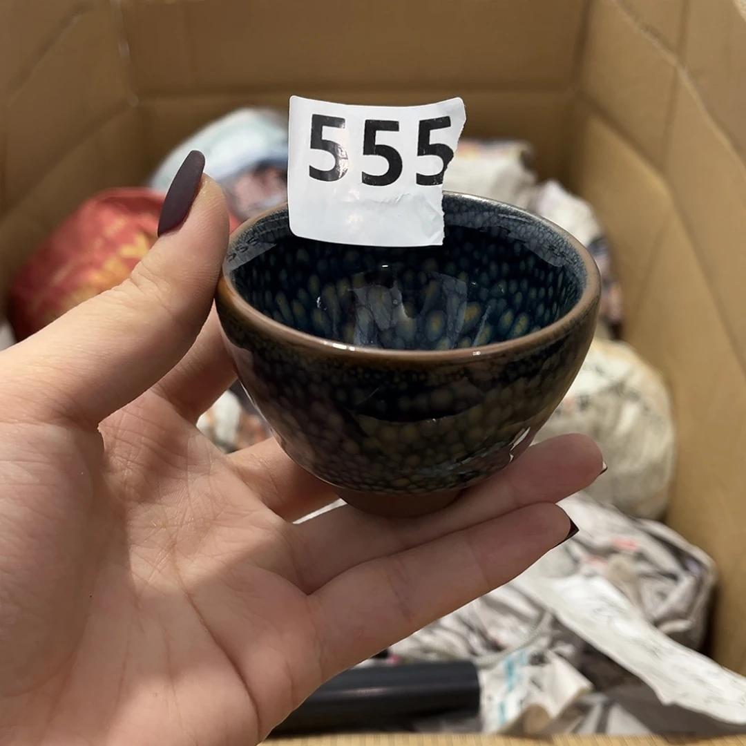 瓷片茶摆件工艺品摆件666