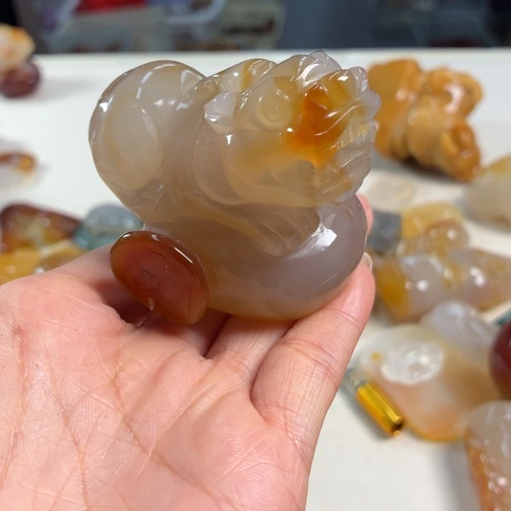未镶嵌吊坠(不含链)玛瑙/玉髓
