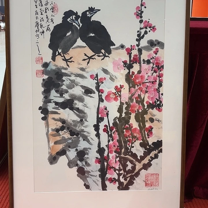 国画金**光国画作品展！