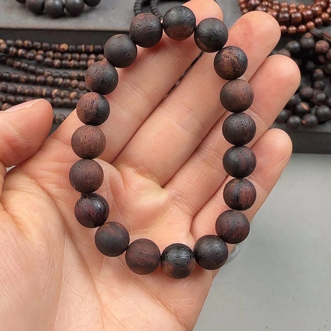 降真香手串/手链1.0紫棋糖结软油上品香