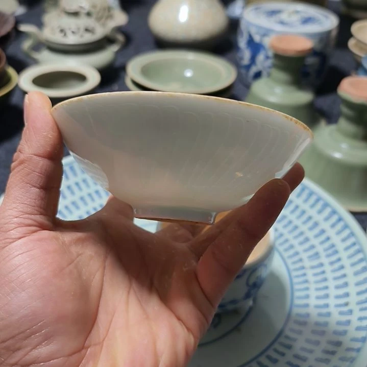 珍**前湖田窑小碗一个全品