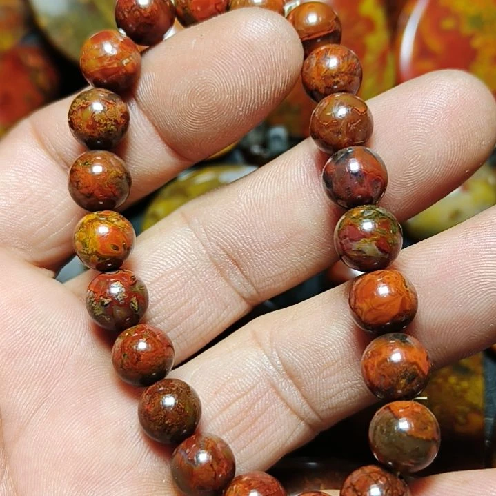 玛瑙/玉髓合金颈饰