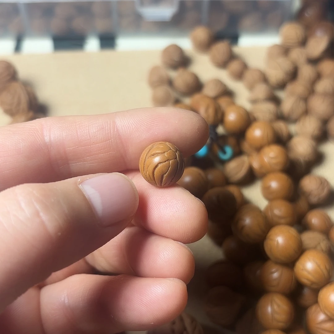 桃核吊坠豆*秦岭龙文1.2尺光洙20颗