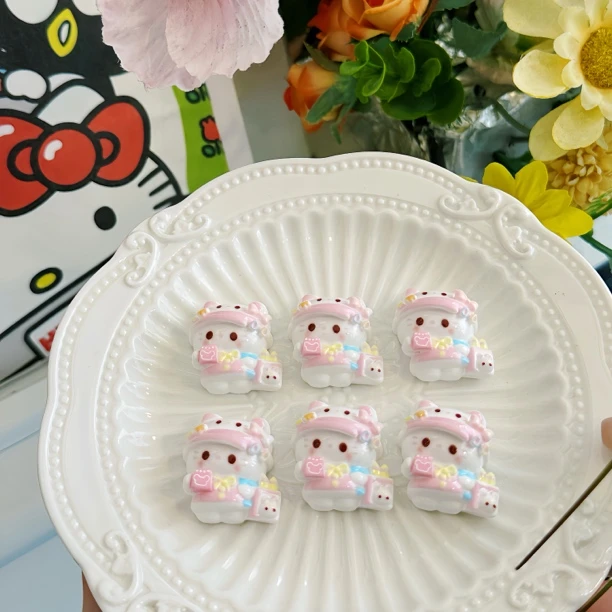 Kitty爱上学定制小卡树脂