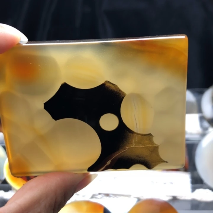 合金玛瑙/玉髓珠宝奇石85有瑕