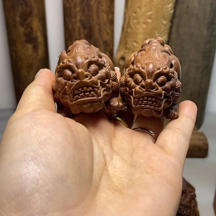 k***4木老山檀木料木料正区一对