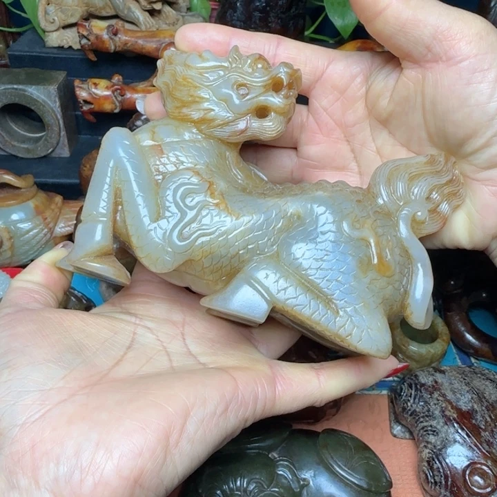 和田玉摆件未镶嵌妡*吖