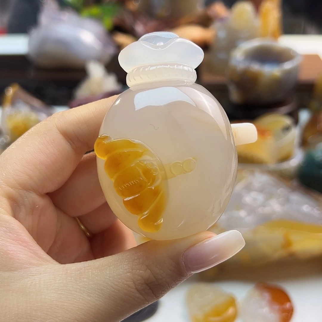 玛瑙/玉髓未镶嵌颈饰