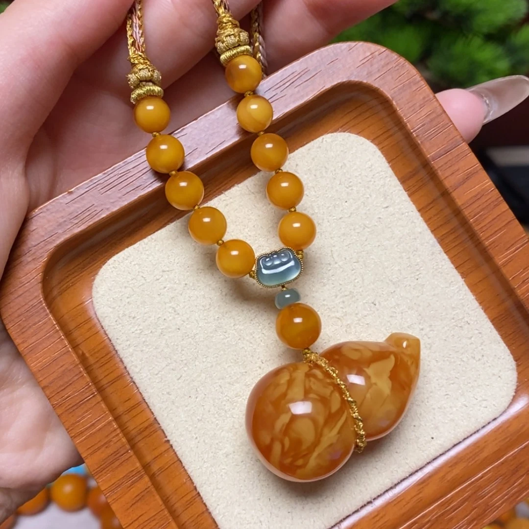 【闪购商品】未镶嵌颈饰蜜蜡项链