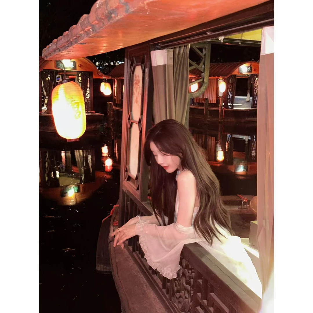 妖精的美美【青萝小夭】古典气质温柔新中式旗袍连衣裙