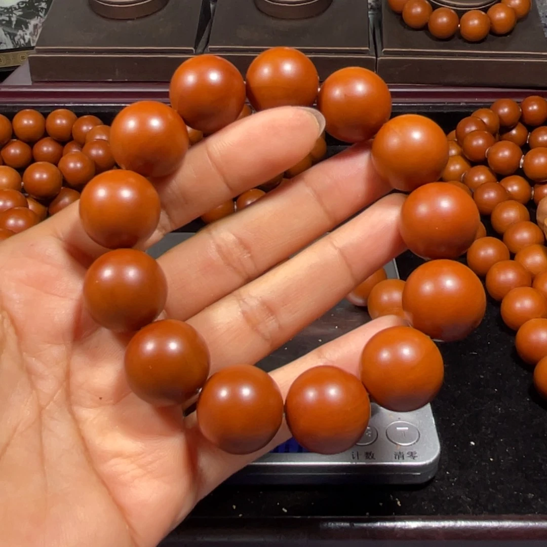 橄榄核手串/手链开**贝1.8+树王精品小孔