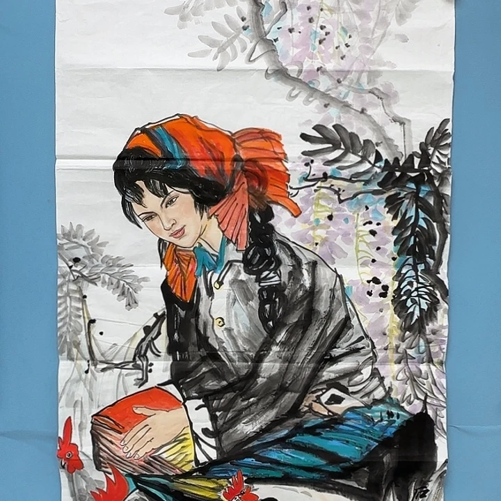 顺***仓竖款书画12369853698