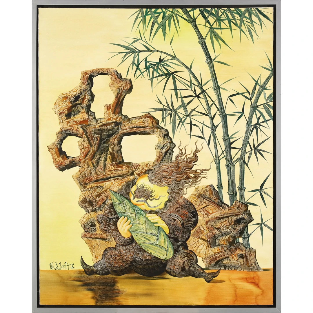 37、陈流 法象-竹【潮有态度8拍卖】