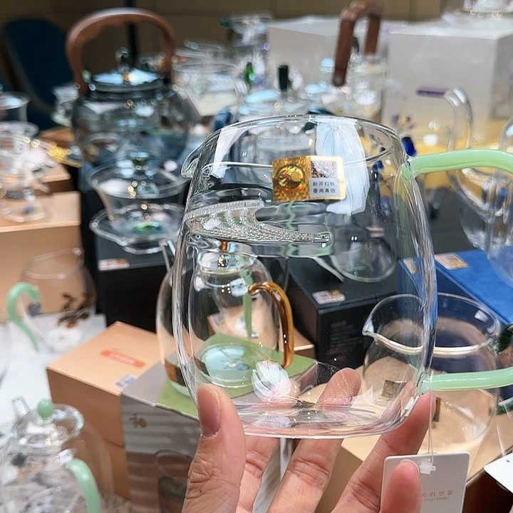 禾器浅玉色澄然煮茶器