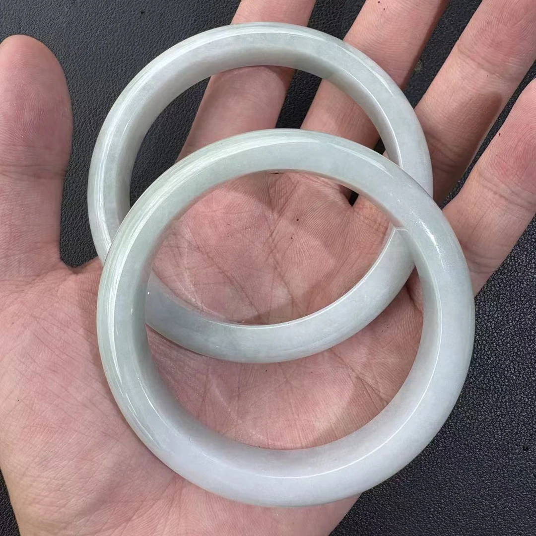天然A货翡翠冰糯种手镯多样性发其一01yn15