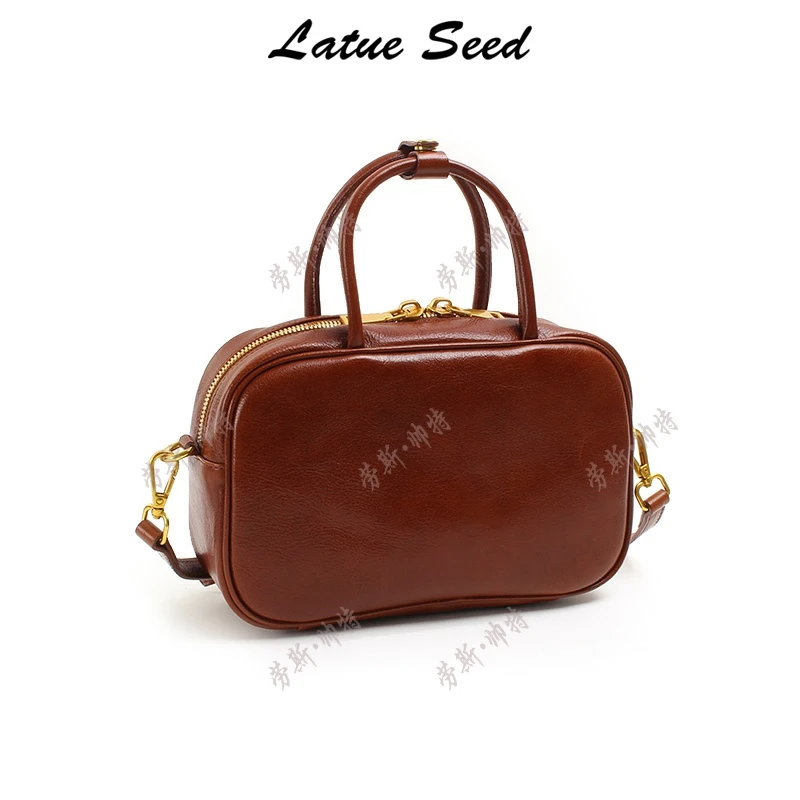 【923咖啡色】小干部新品简约百搭时尚单肩轻便ins休闲女包20092