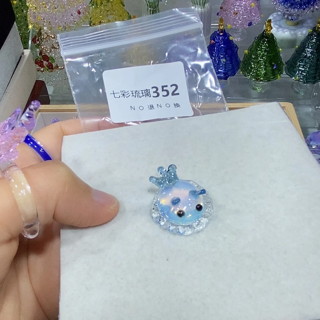 ₊***⁺玻璃颈饰352海兔一个