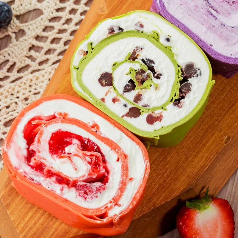 低调奶油毛巾卷瑞士奶油卷【隐藏款】