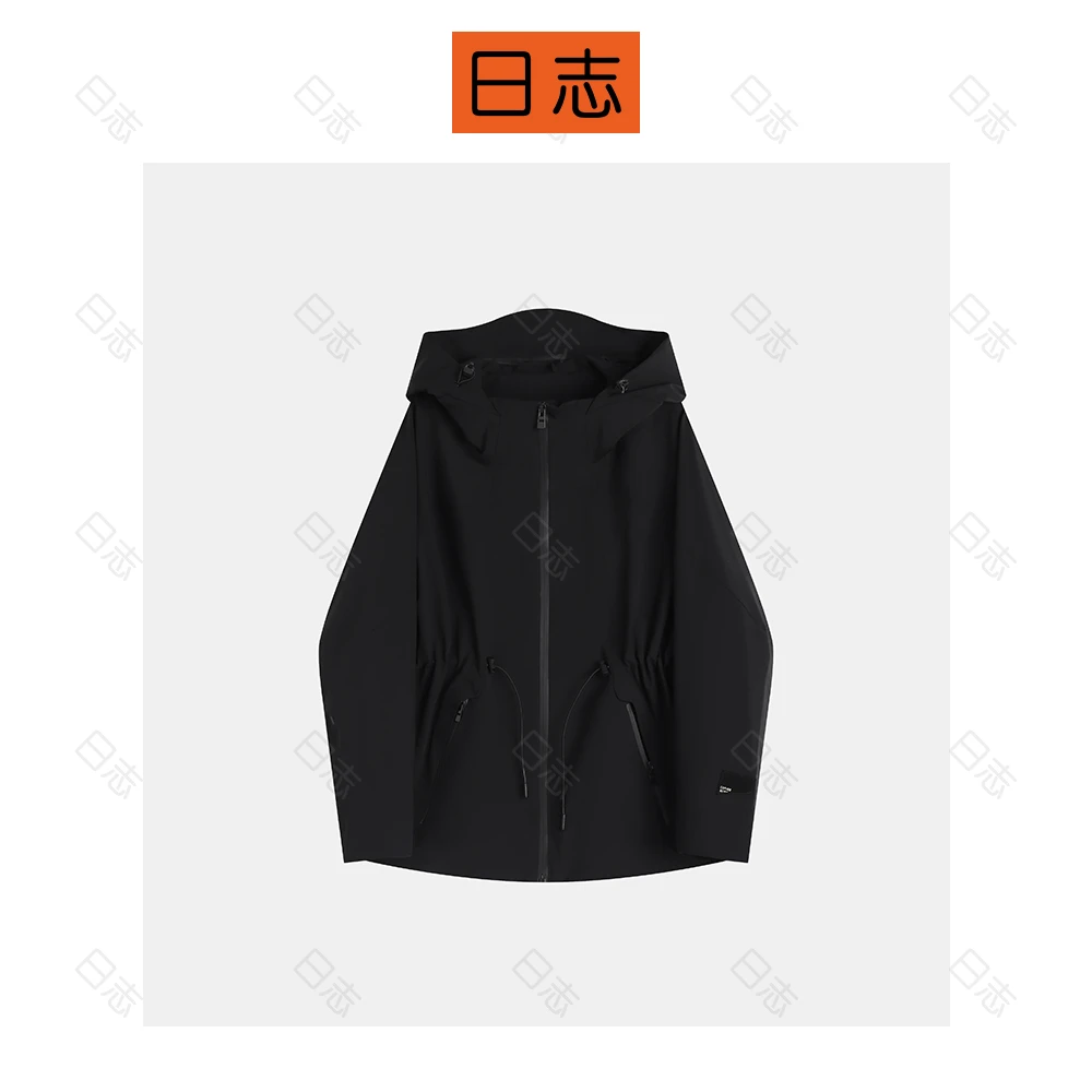 PIPO秋季速干连帽防风女风衣长袖外套运动设计师DD53C203