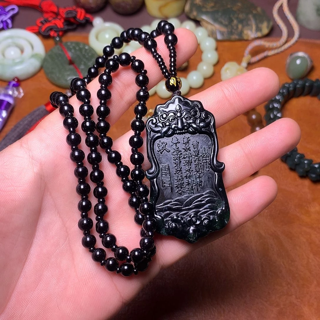 未镶嵌岫玉岫玉吊坠