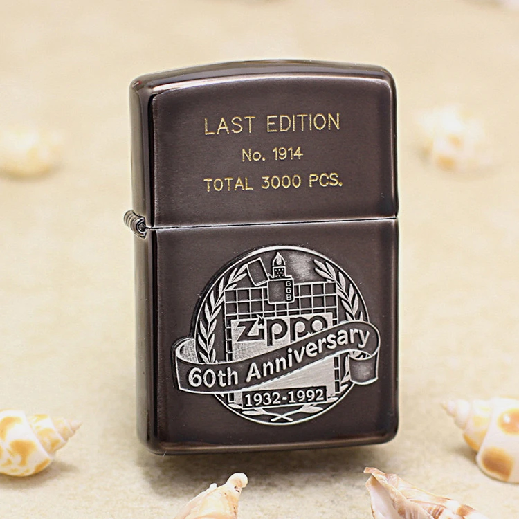 ZIPPO打火机 欧版60周年C92  煤油打火机 MBJ1