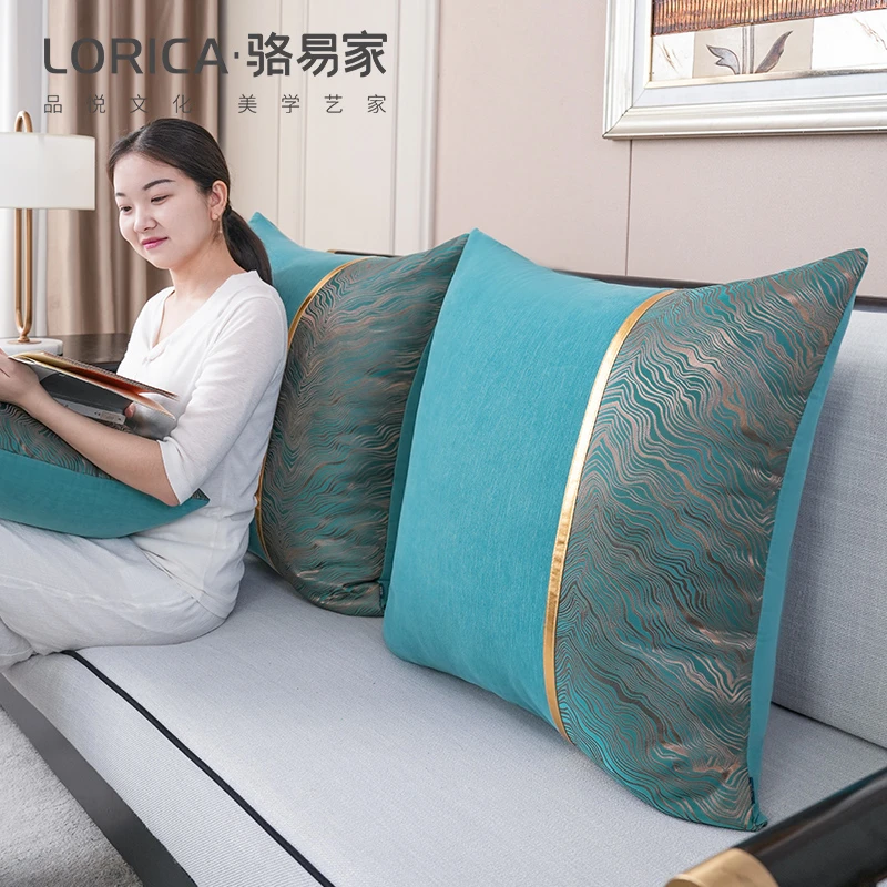 骆易家【流光溢彩】骆易家轻奢客厅沙发抱枕靠枕靠垫床上靠背枕套